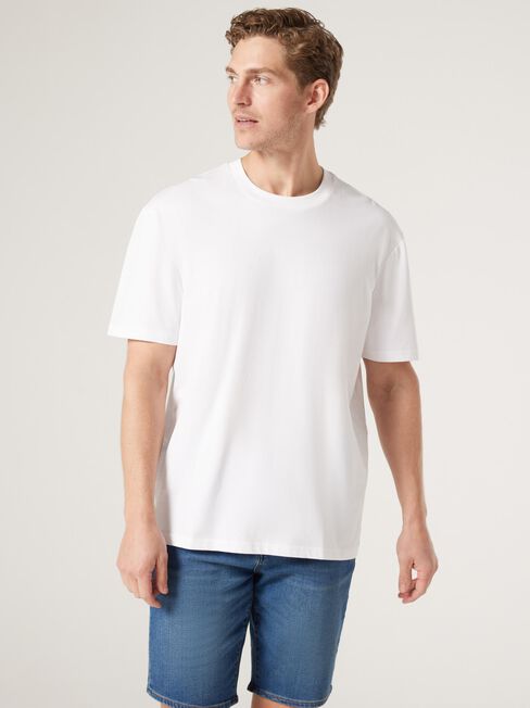 SS Ace Relaxed Fit Basic Crew Tee
