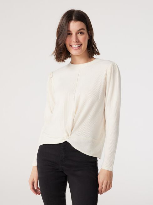 Aimee Twist Hem Top