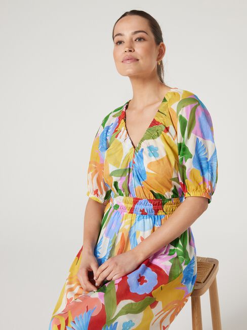 Shiloh Peasant Dress