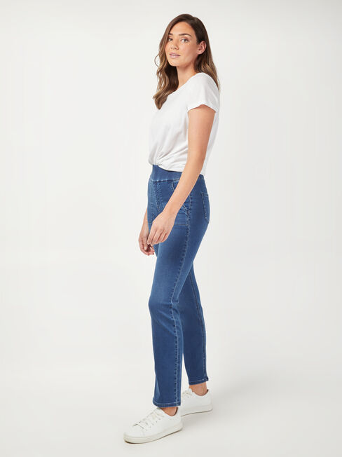 Tessa Slim Straight Jeans