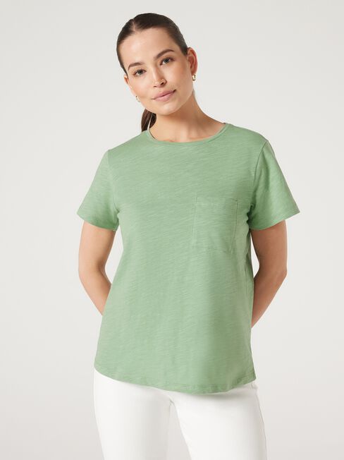 Essential Slub Pocket Tee