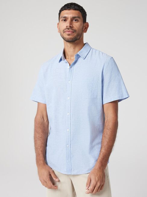 SS Wolf Textured Shirt