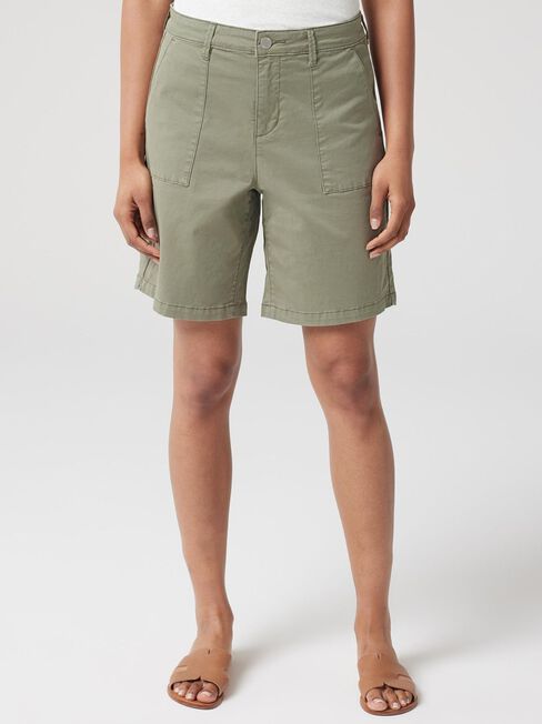 Libby Bermuda Denim Walk Short