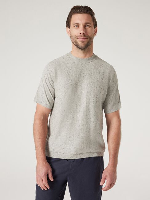 Short Sleeve Jackson Slub Knit Tee