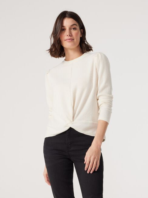 Aimee Twist Hem Top