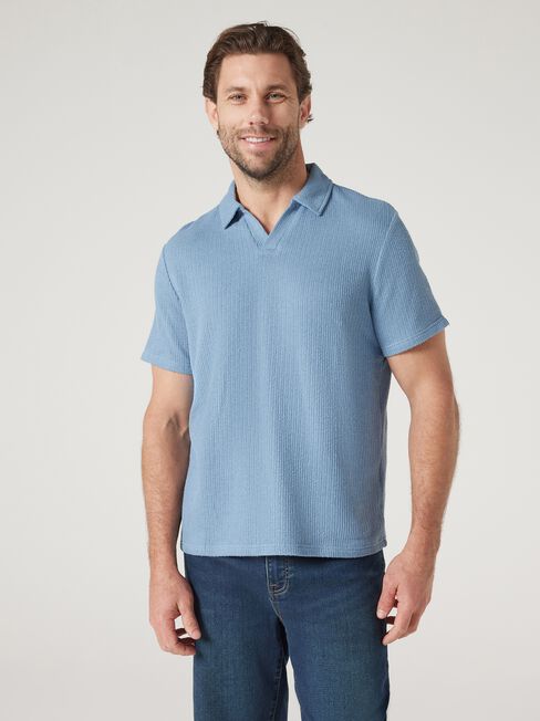 Short Sleeve Jasper Textured Polo