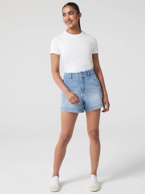 Georgia Tummy Trimmer Denim Short
