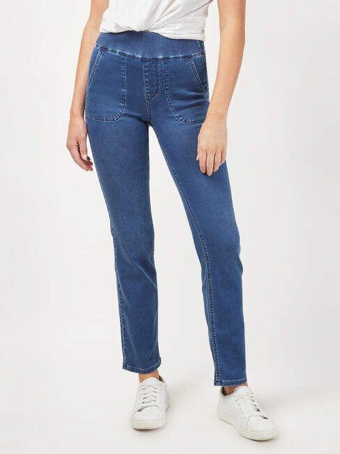 Tessa Slim Straight Jeans