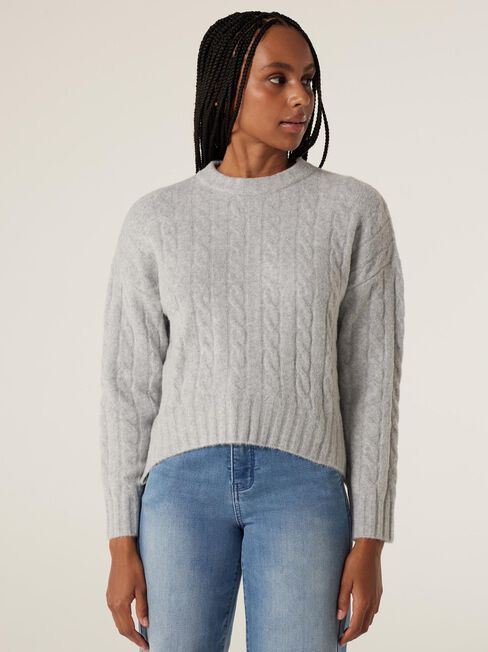 Allegra Cable Pullover Knit