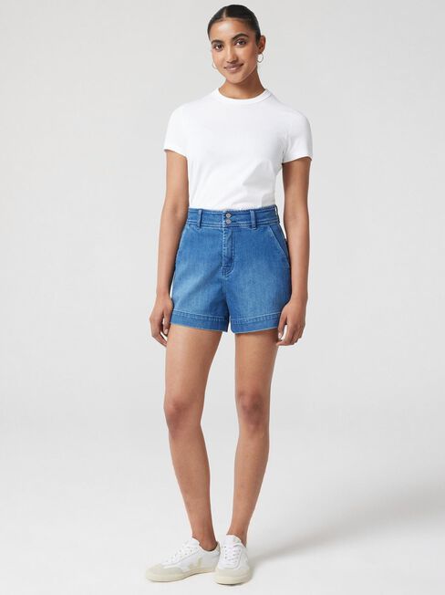 Georgia Tummy Trimmer Denim Short