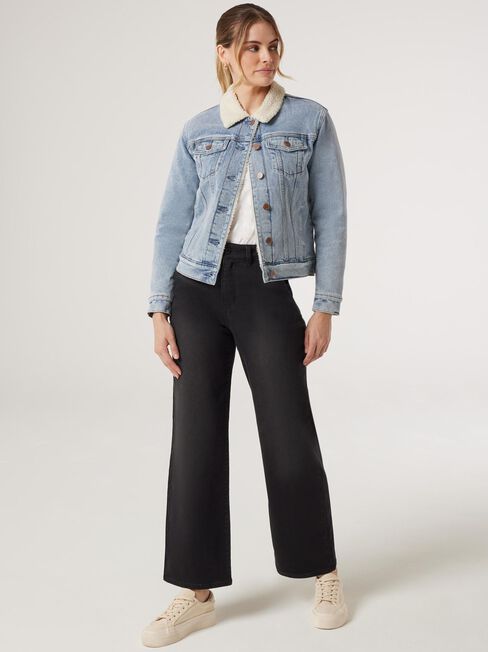 Sherpa Denim Jacket