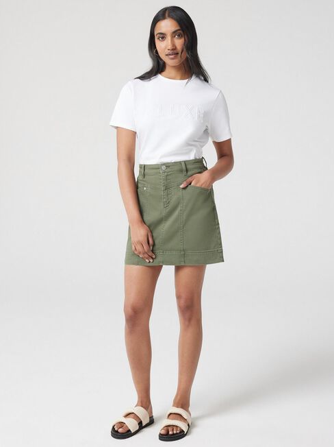 Nadia Denim Skirt