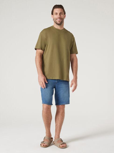 SS Ace Relaxed Fit Basic Crew Tee