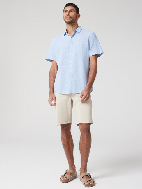 SS Wolf Textured Shirt