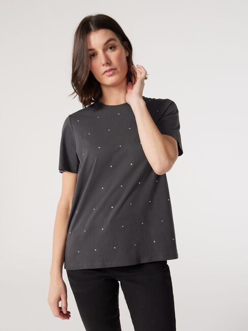 Erin Stud Detail Tee