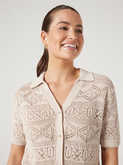 Halcyon Crochet Shirt
