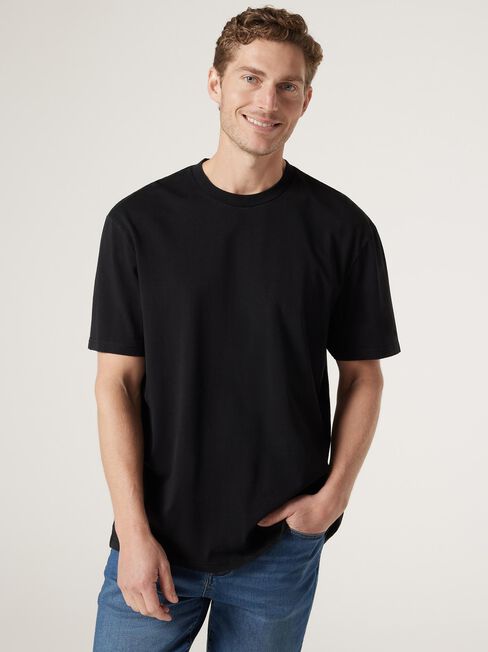 SS Ace Relaxed Fit Basic Crew Tee