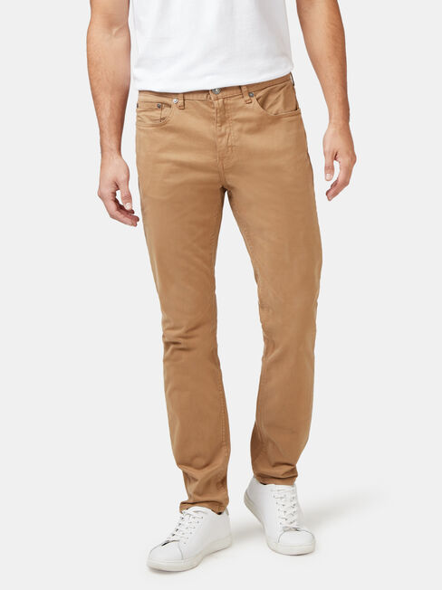 Slim Tapered Jeans Tobacco