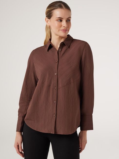 Savannah Self-Stripe Shirt
