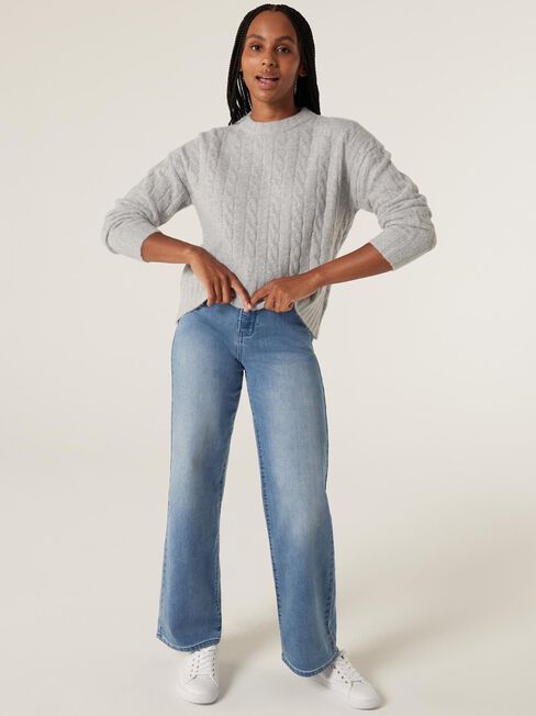 Allegra Cable Pullover Knit