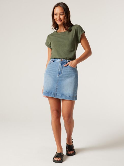 Essential Slub Pocket Tee