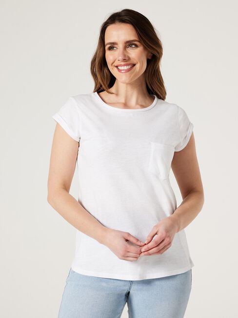 Essential Slub Pocket Tee