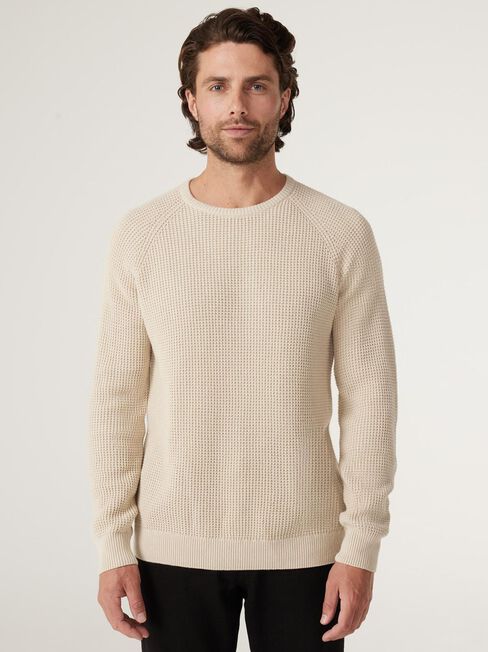 Jack Textured Raglan Knit