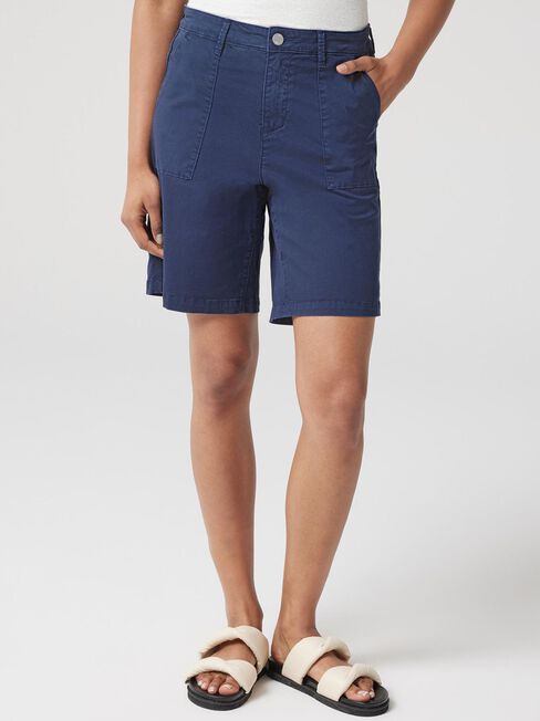 Libby Bermuda Denim Walk Short