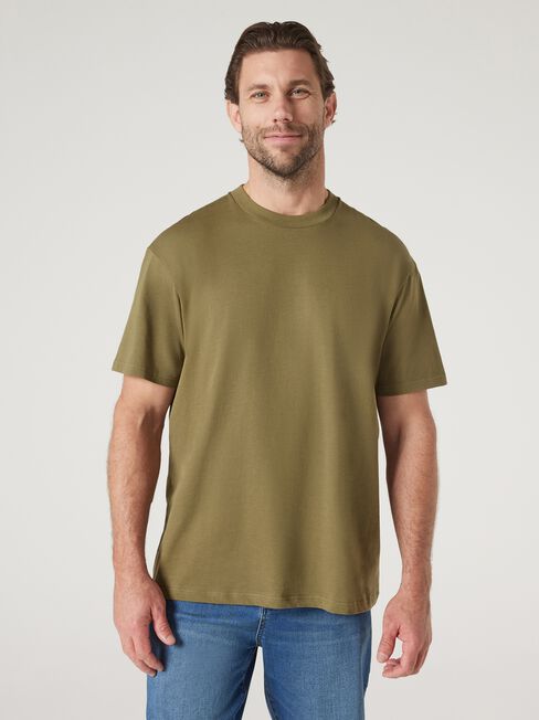 SS Ace Relaxed Fit Basic Crew Tee