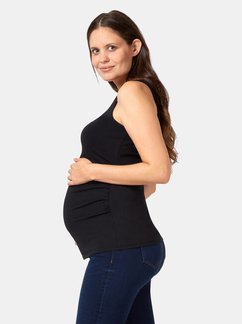 Lola Maternity Cotton Basic Tank