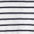 Essential V-Neck Tee, White & Navy Stripe, swatch